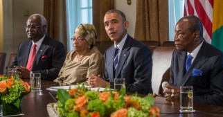 Відбулася зустрiч у Овальному кабінеті президента Обами та президента Корома