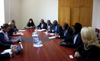 The official delegation of the Republic of Sierra Leone with the participation of the Honorary Consul Lyudmila Rusalina met with Mrs. Natalia Mykol’ska, Deputy Minister of Economic Development and Trade of Ukraine – Trade Representative of Ukraine